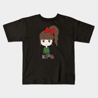 Christmas Girl Kids T-Shirt